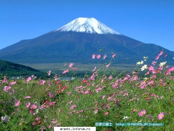 ~muntele fuji~ ~delicatul con celui mai mare munte din japonia inspirat respect      