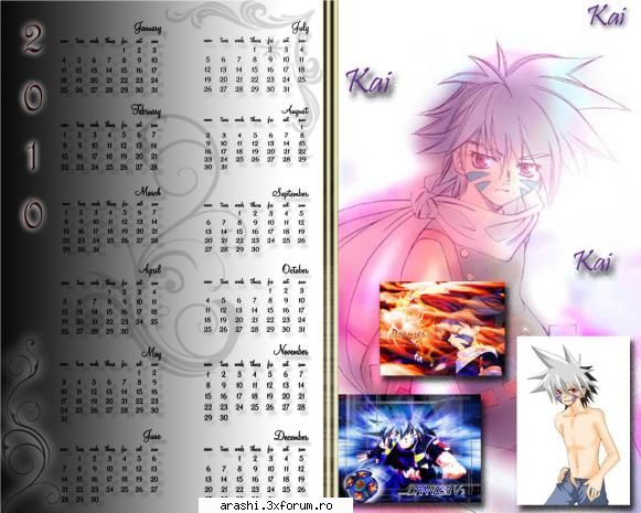 calendare 2010