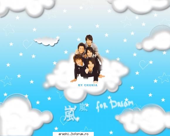 Arashi wallpaper (=^.^=) - hehe revin cu o serie speciala de wallpapere ^^ - ~Arashi~